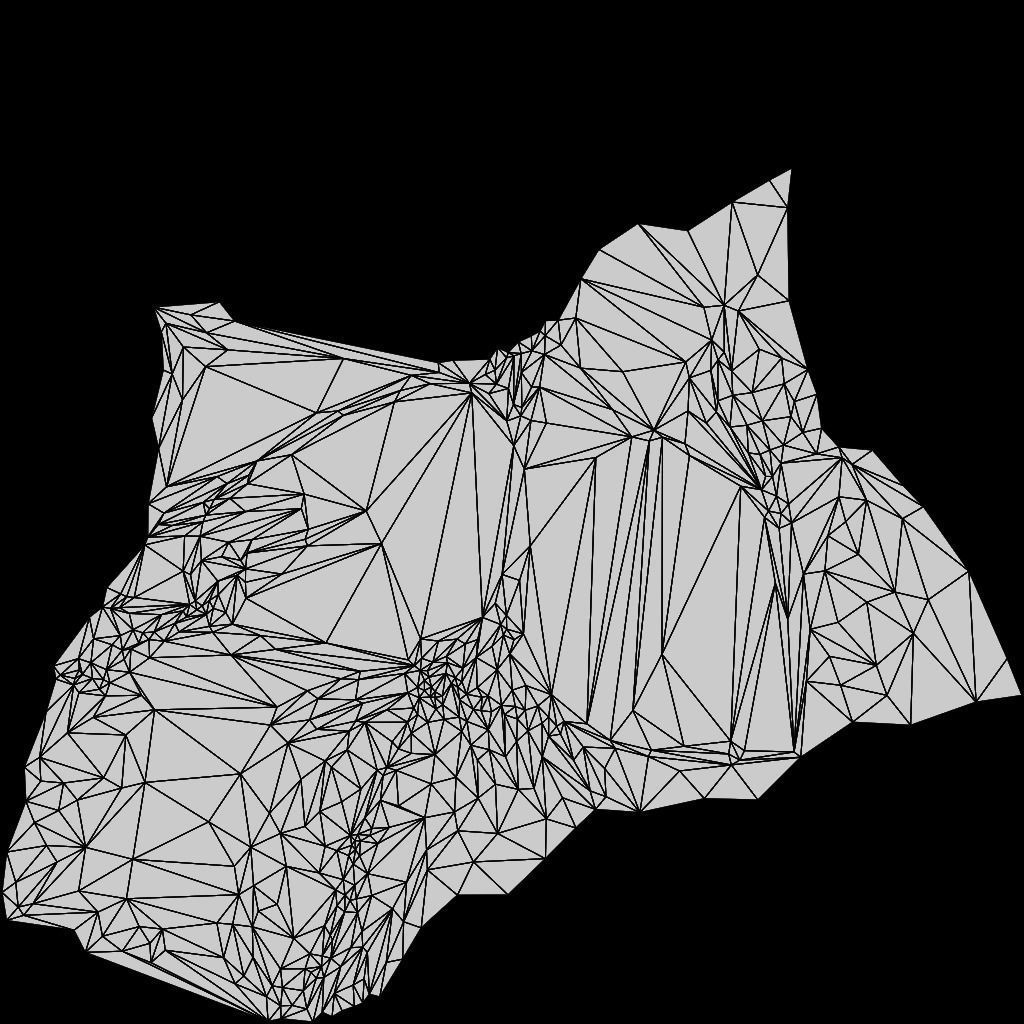 Modern L-Shaped Sofa - Low Poly 3D Model Low-poly 3D model_12