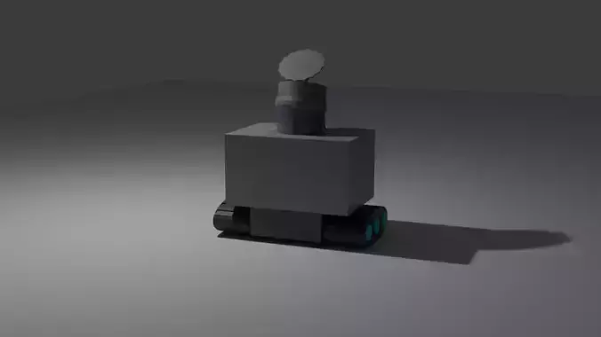 Neptr  Low-poly 3D model