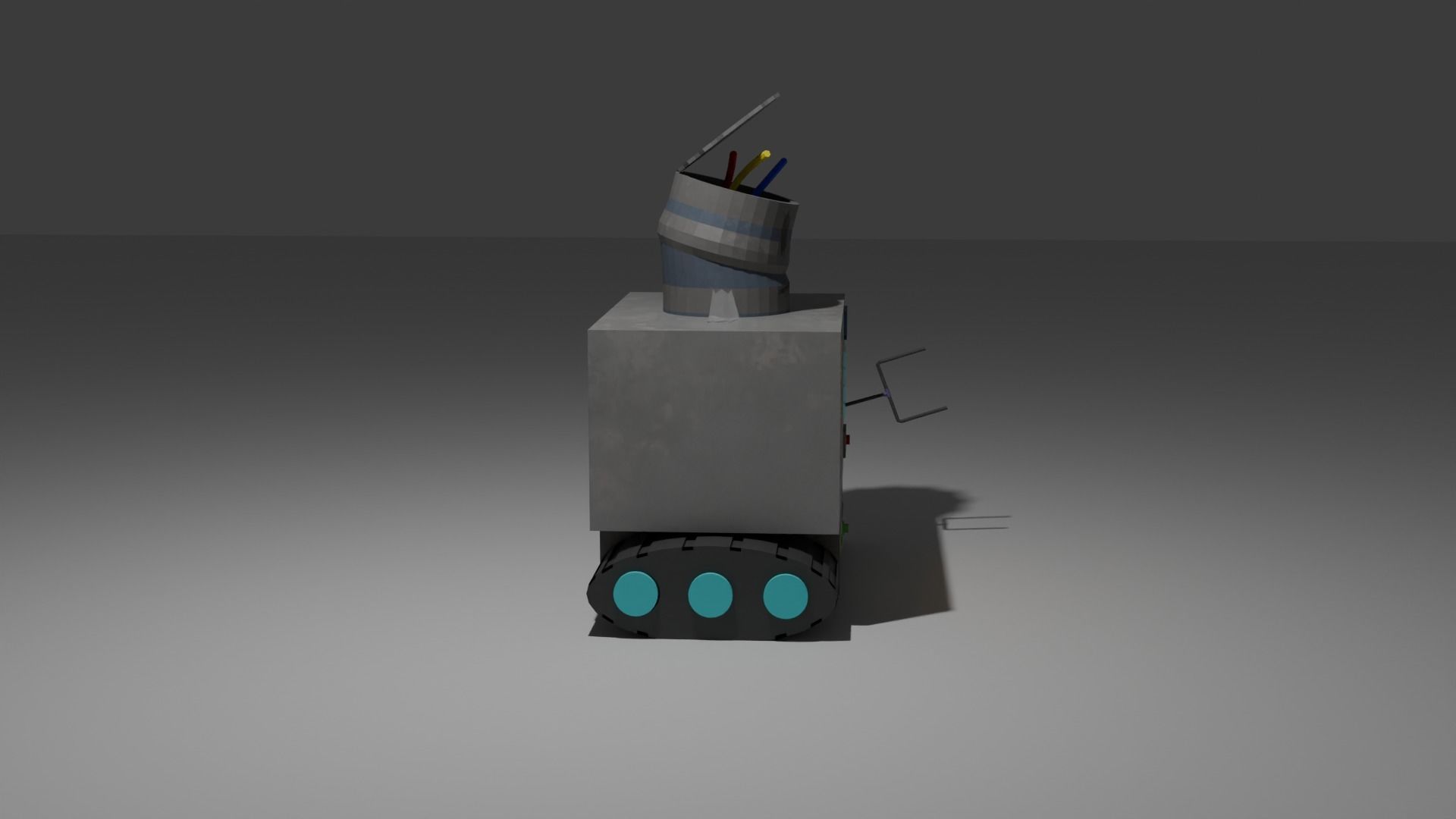 Neptr Low-poly 3D model_2