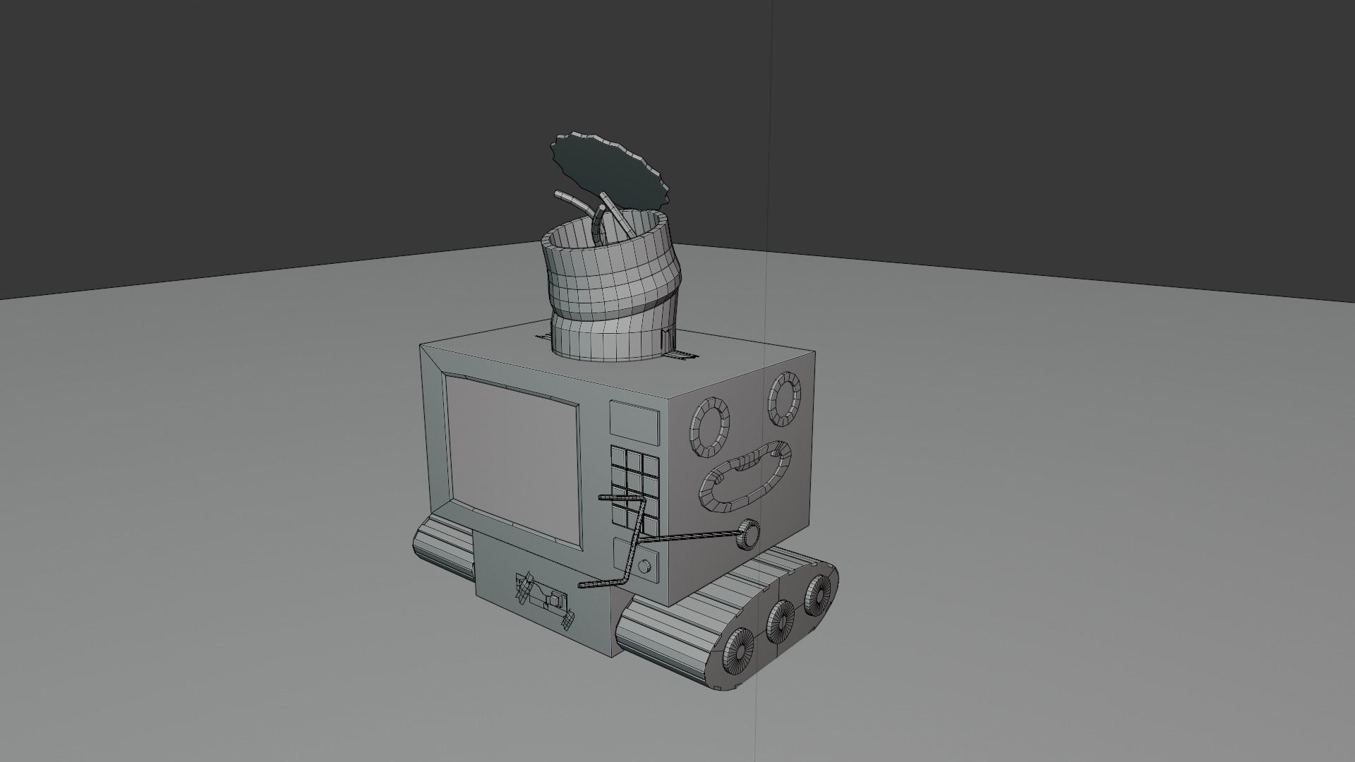 Neptr Low-poly 3D model_5