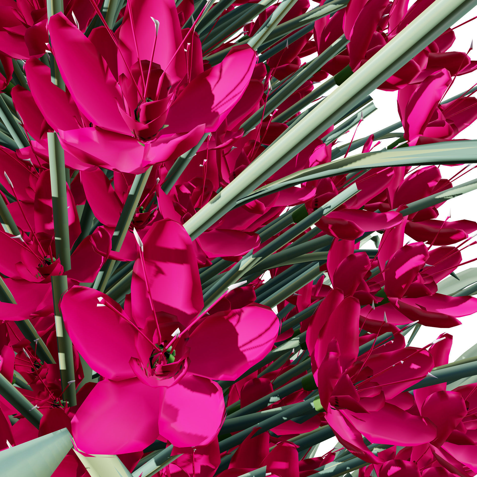 Towers of Jewels 3D Model Low-poly 3D model_9