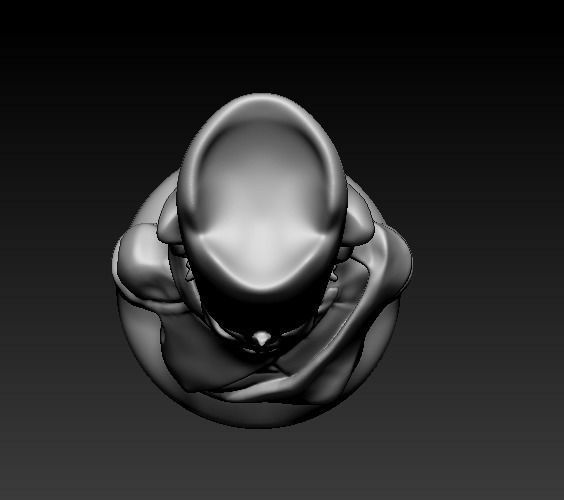 Skull Chess Pieces 3D print model_3