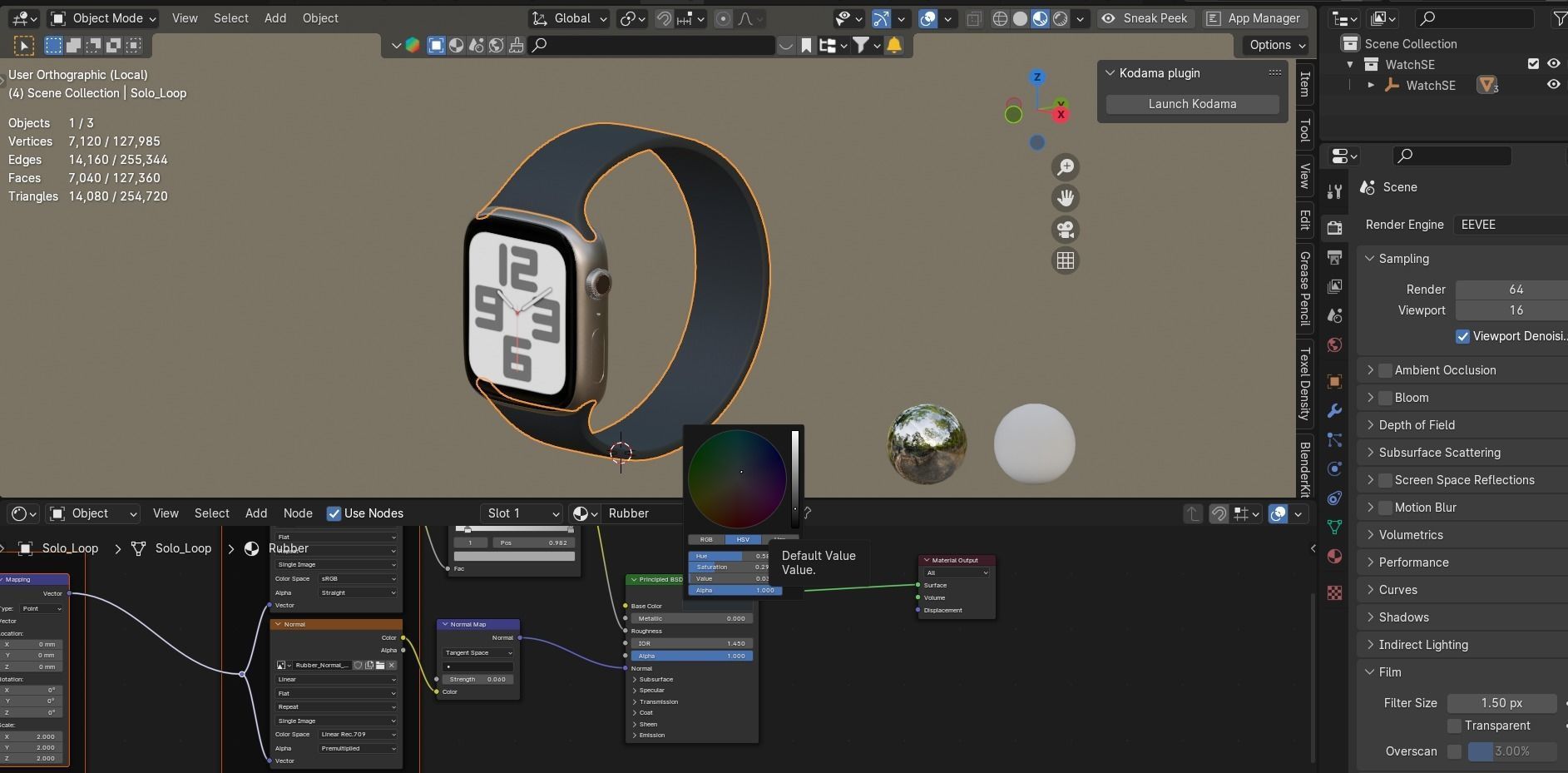 Apple Watch SE 3D model_3