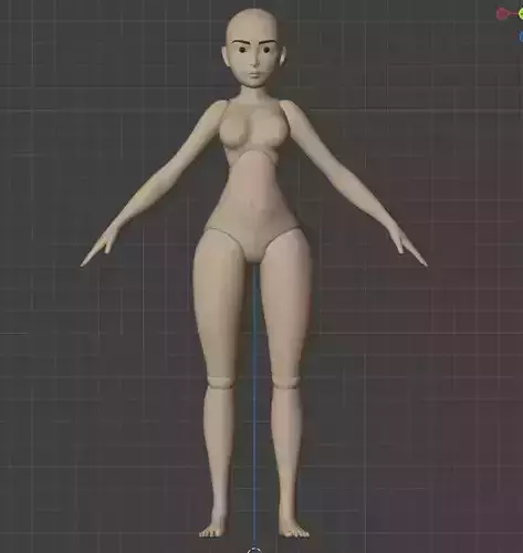 blockout character female