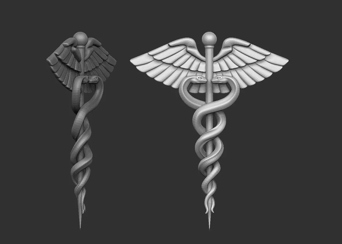 Medicine Logo 3D print model_0