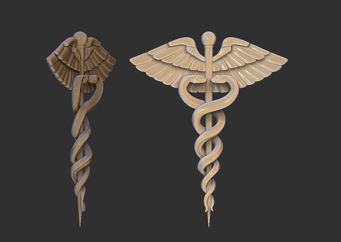 Medicine Logo 3D print model_8