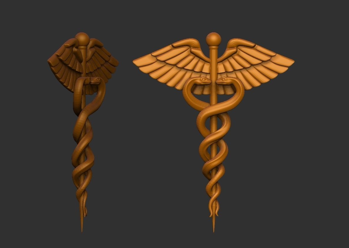 Medicine Logo 3D print model_5