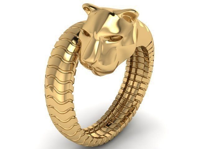 RING TIGER 3D print model