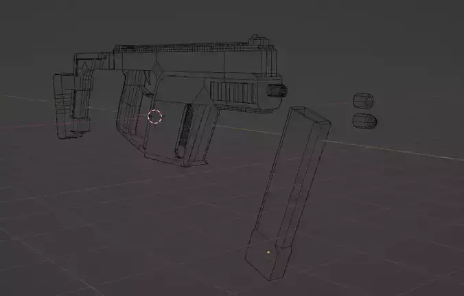 Low Poly KRISS Vector 