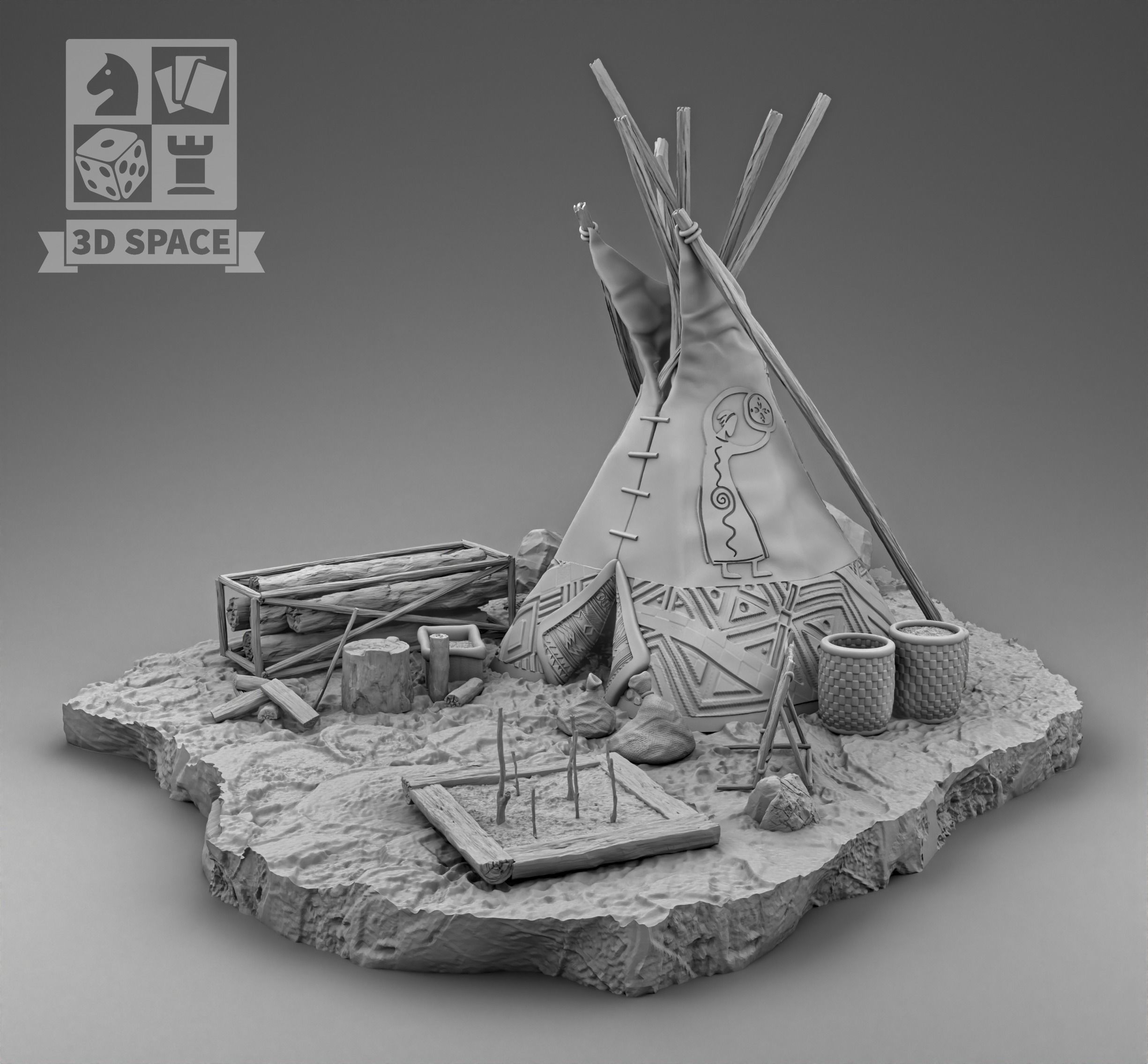 The loggers Lodge 3D print model_1
