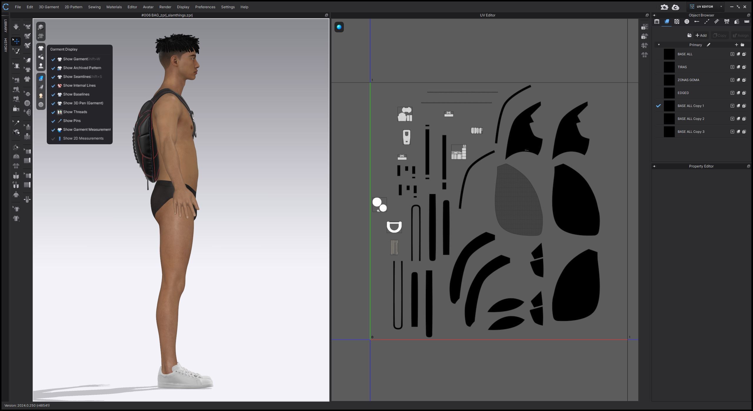Streetwear Backpack  Model 006 3D model_2