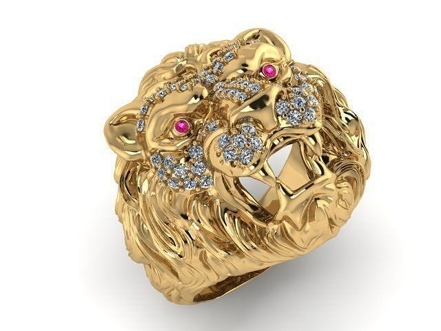 RING TIGER 3D print model