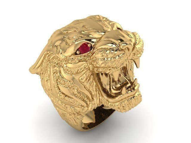 RING TIGER 3D print model