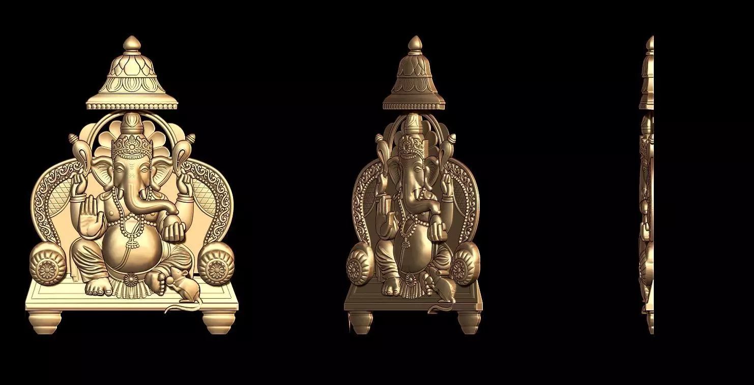 GANESHA CNC  3D print model_0