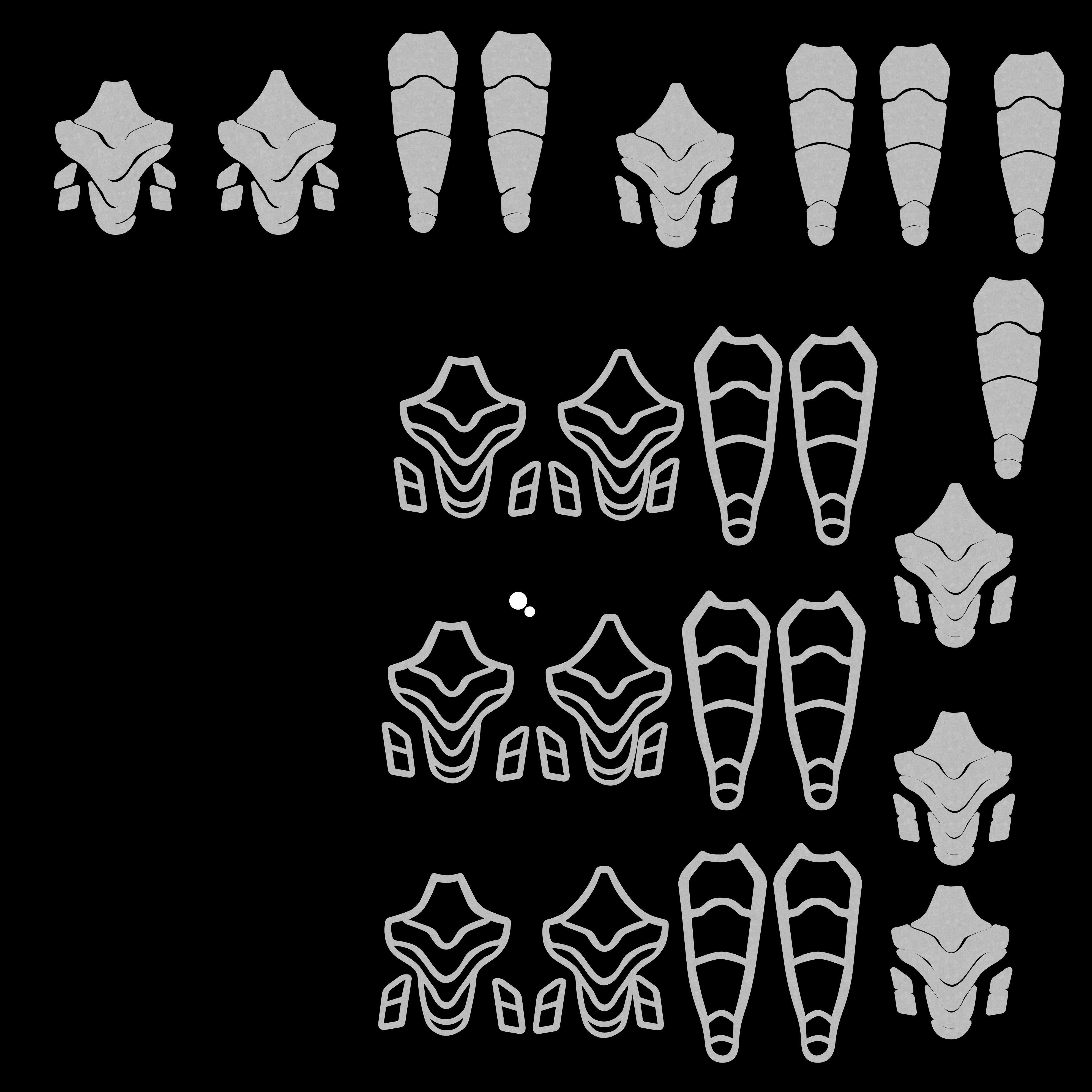 Streetwear Future Sweater Model 019 3D model_6