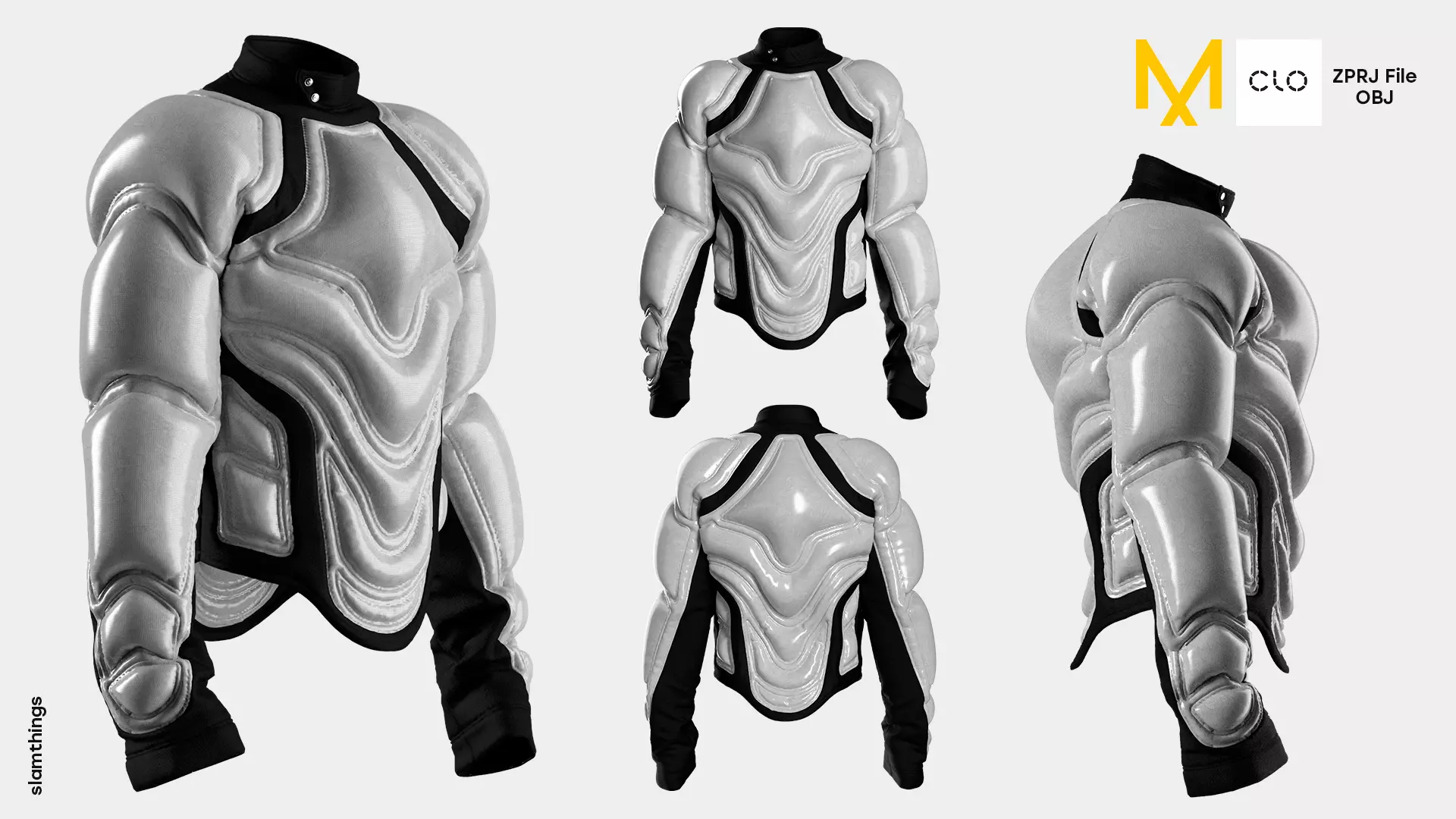 Streetwear Future Sweater Model 019 3D model_0