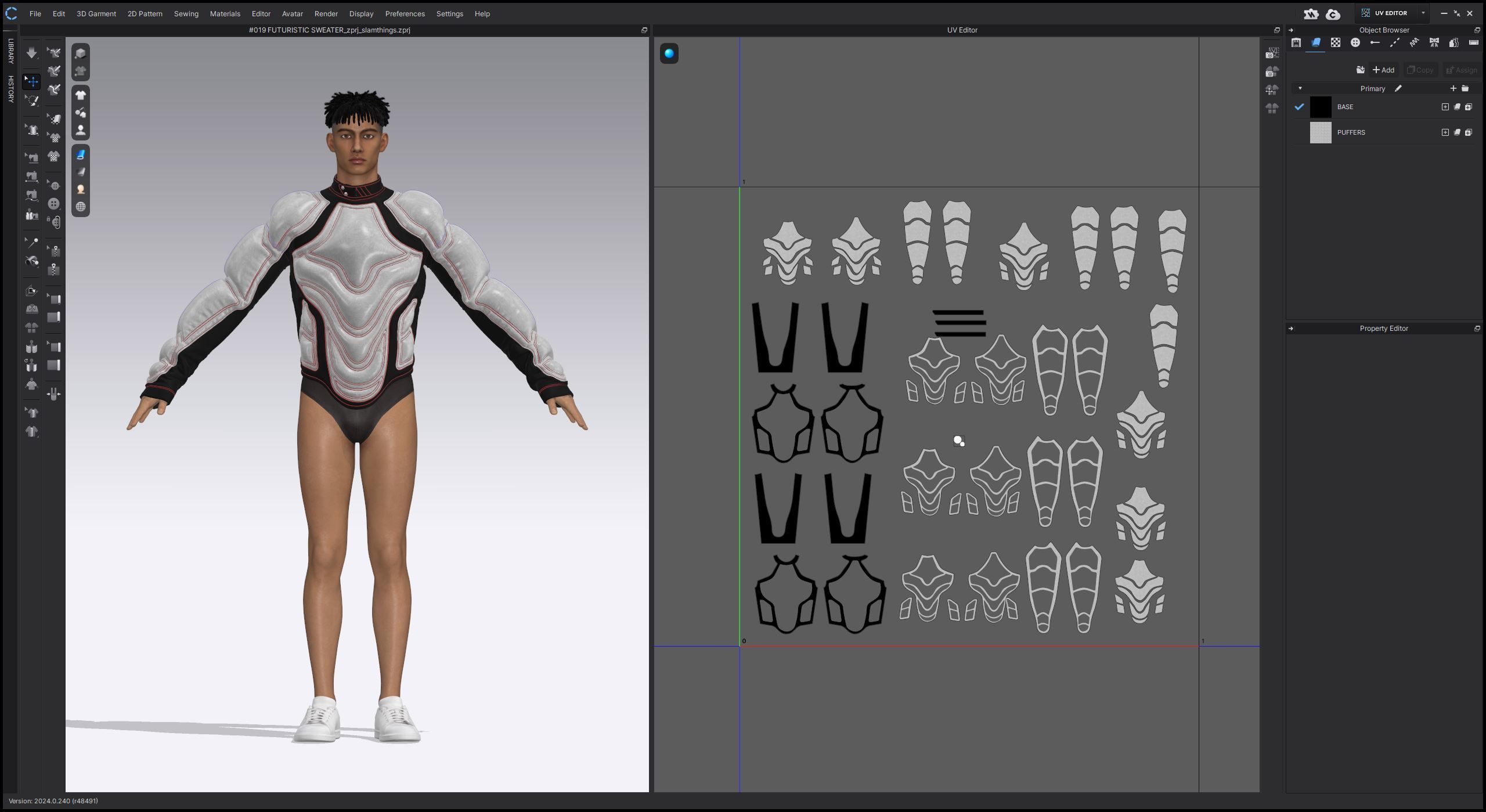 Streetwear Future Sweater Model 019 3D model_3