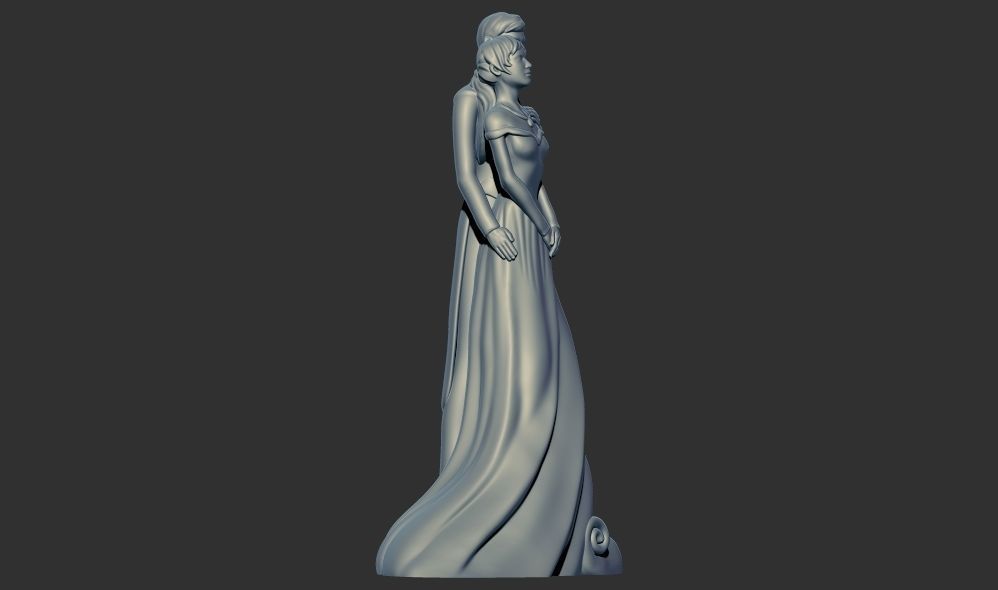 Romantic Lover Wedding Couple Figurine Sculpture 3D print model_1