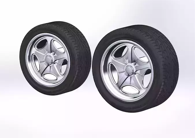 Custom wheels Schott Velocity for your scale model