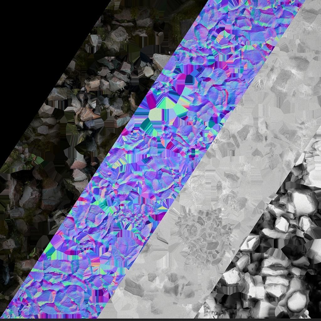 Medieval Mine Quarry Industrial Pack Low-poly 3D model_52