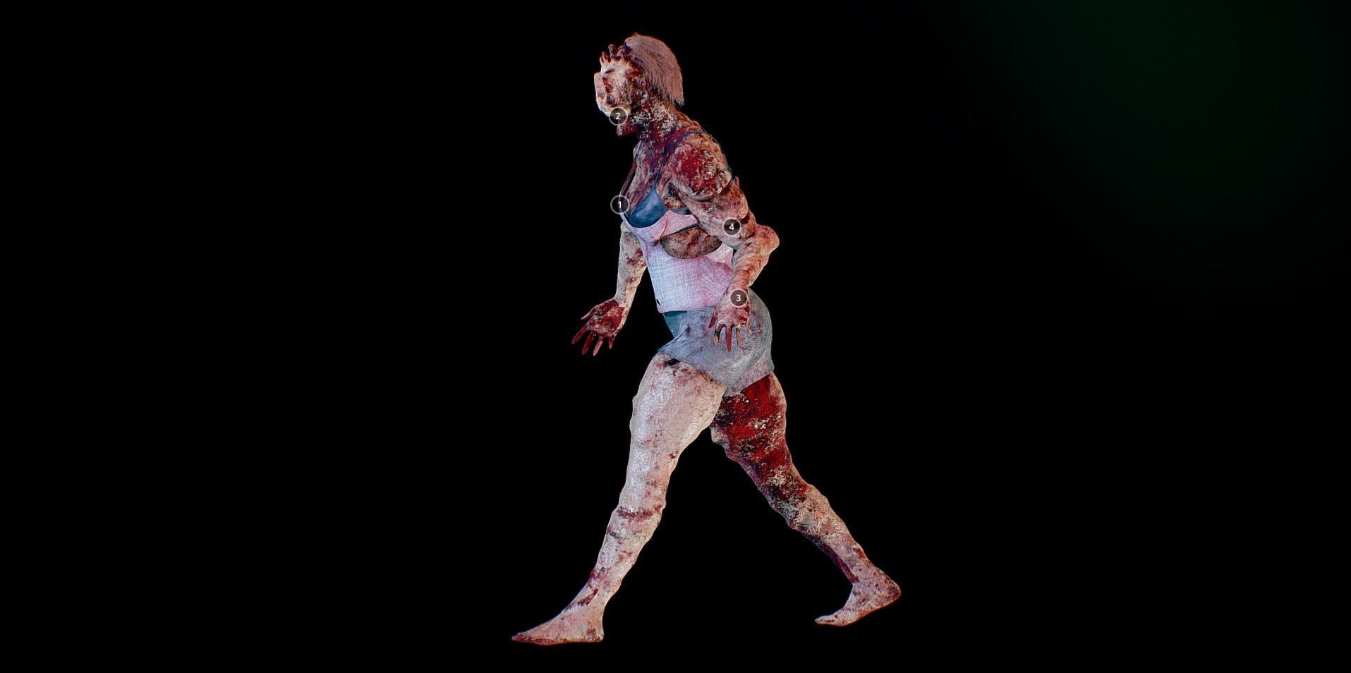 Clicker Animated PBR Low-poly 3D model_5