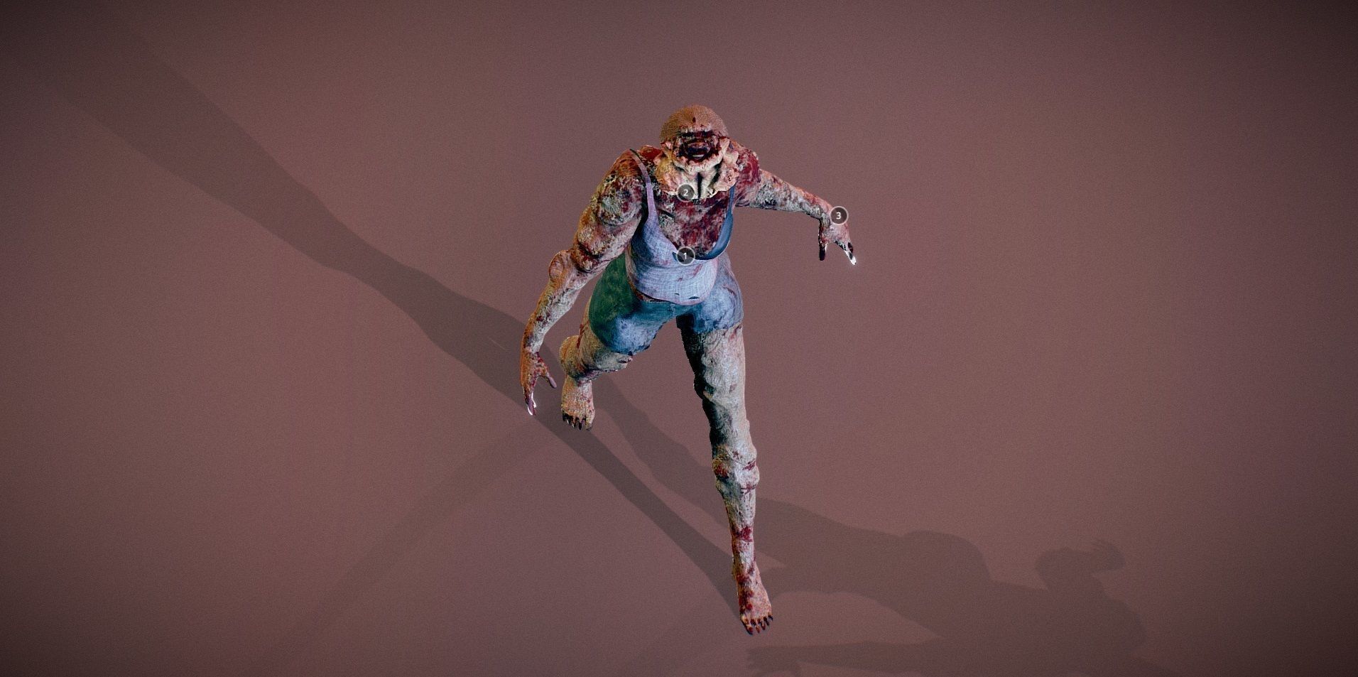 Clicker Animated PBR Low-poly 3D model_4