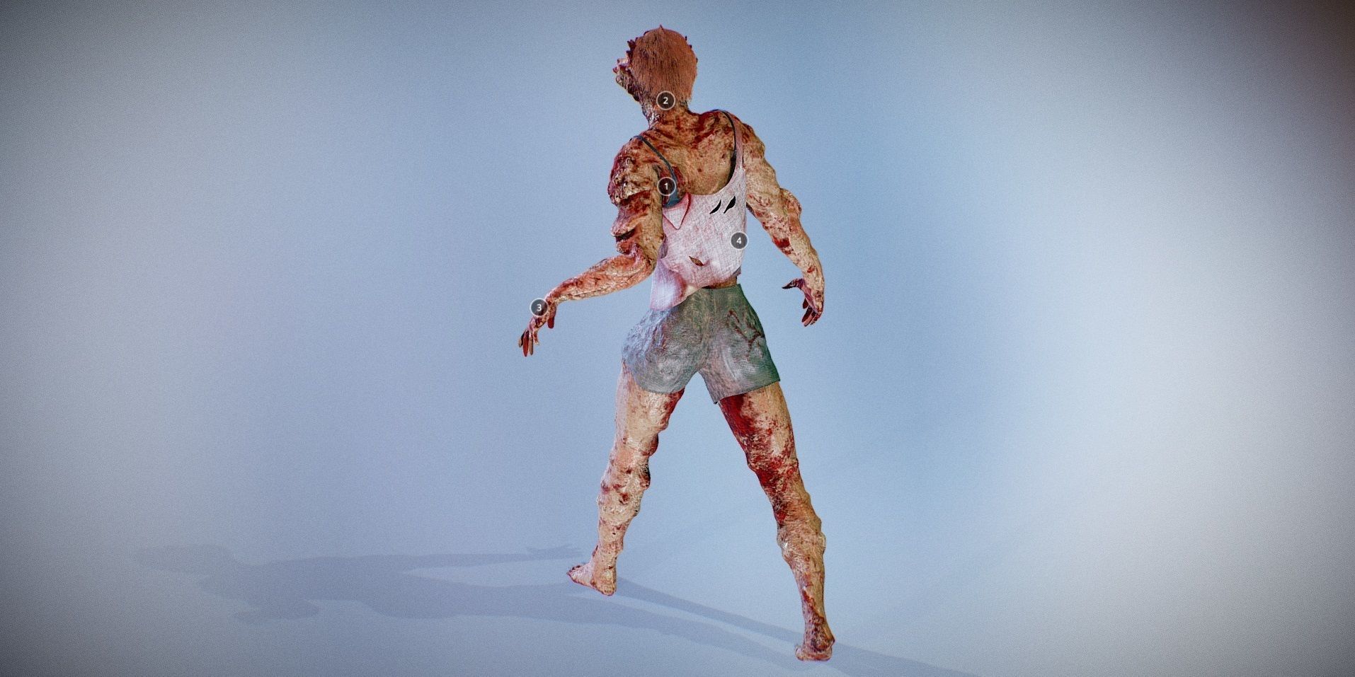 Clicker Animated PBR Low-poly 3D model_3