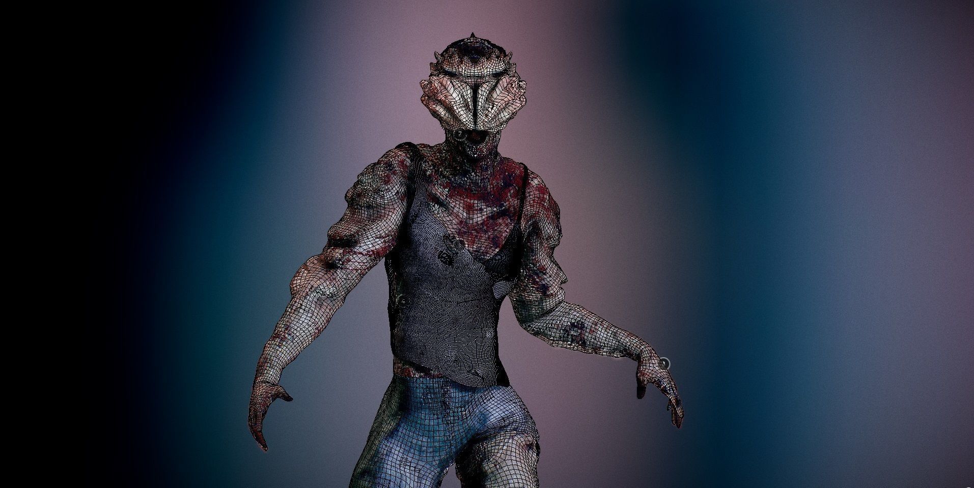 Clicker Animated PBR Low-poly 3D model_1