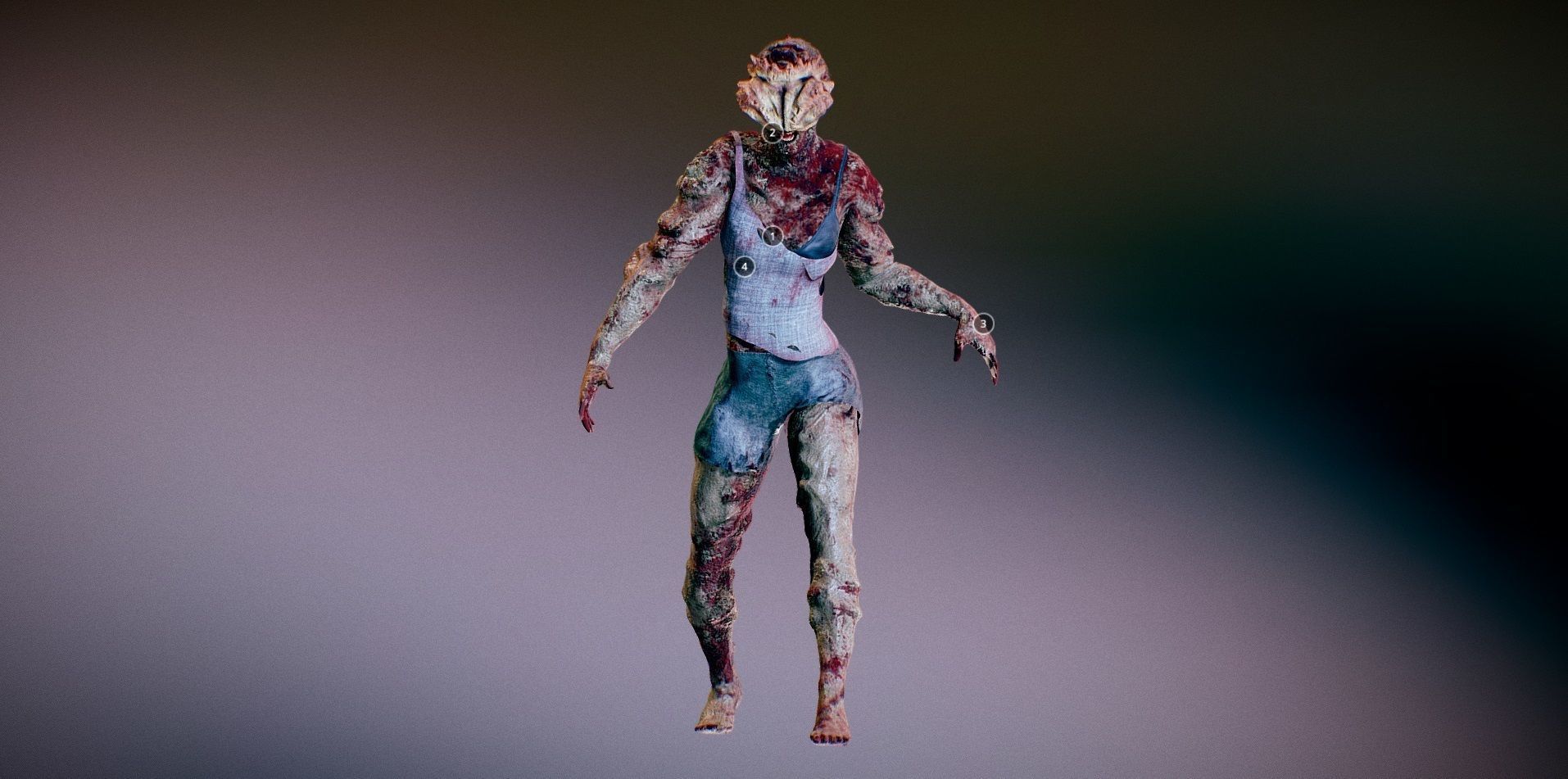 Clicker Animated PBR Low-poly 3D model_2