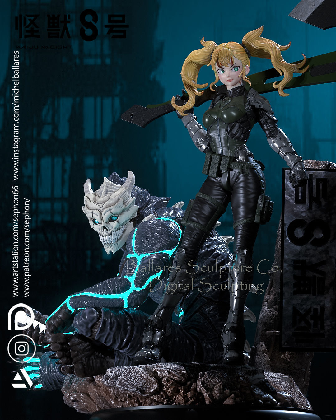 KAIJU 8 BY CREATIVE GEEK MB 3D print model_4