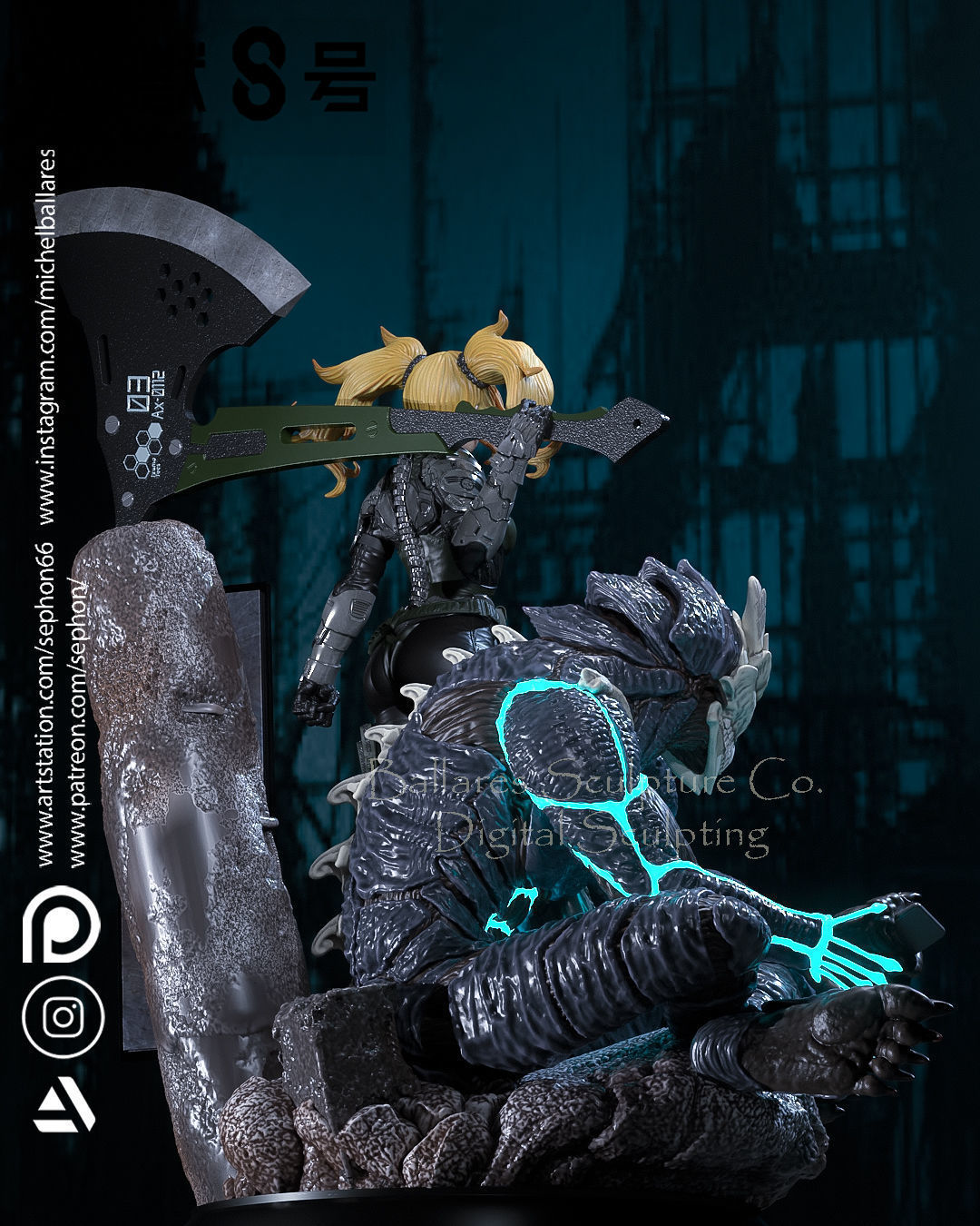 KAIJU 8 BY CREATIVE GEEK MB 3D print model_3