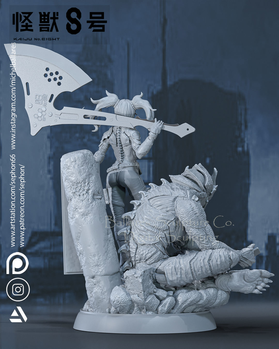 KAIJU 8 BY CREATIVE GEEK MB 3D print model_6