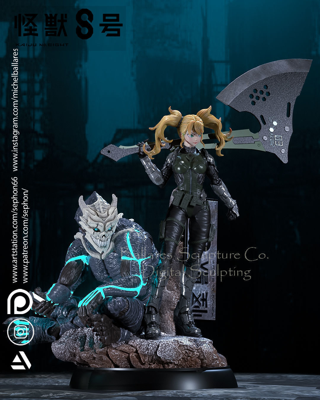 KAIJU 8 BY CREATIVE GEEK MB 3D print model_2