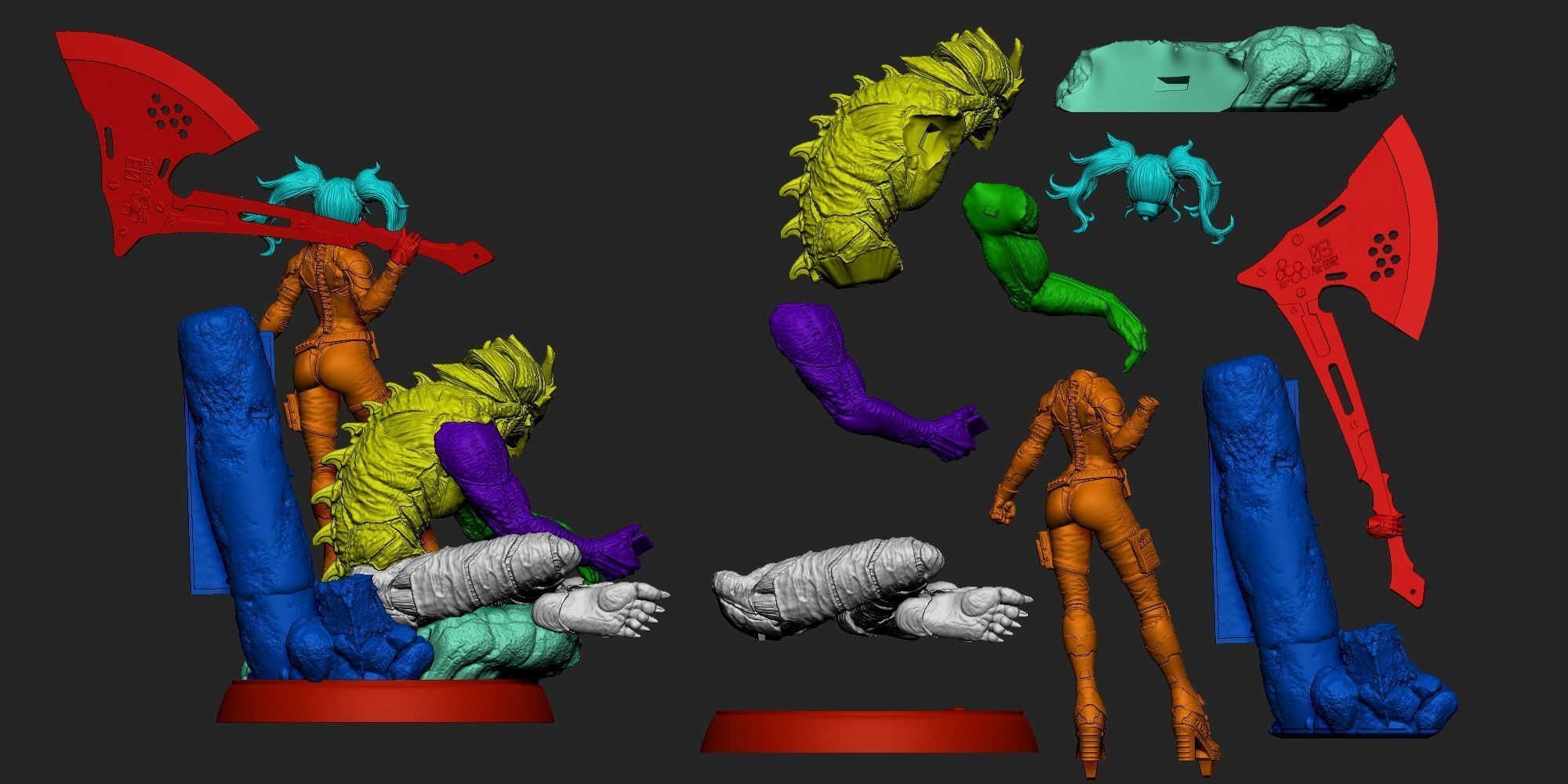 KAIJU 8 BY CREATIVE GEEK MB 3D print model_12