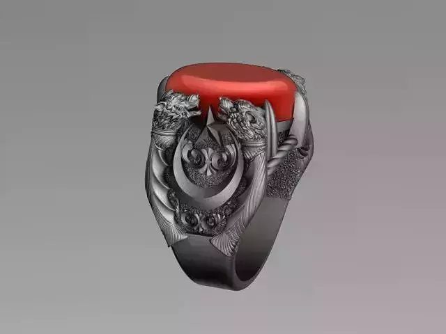 wolf ring