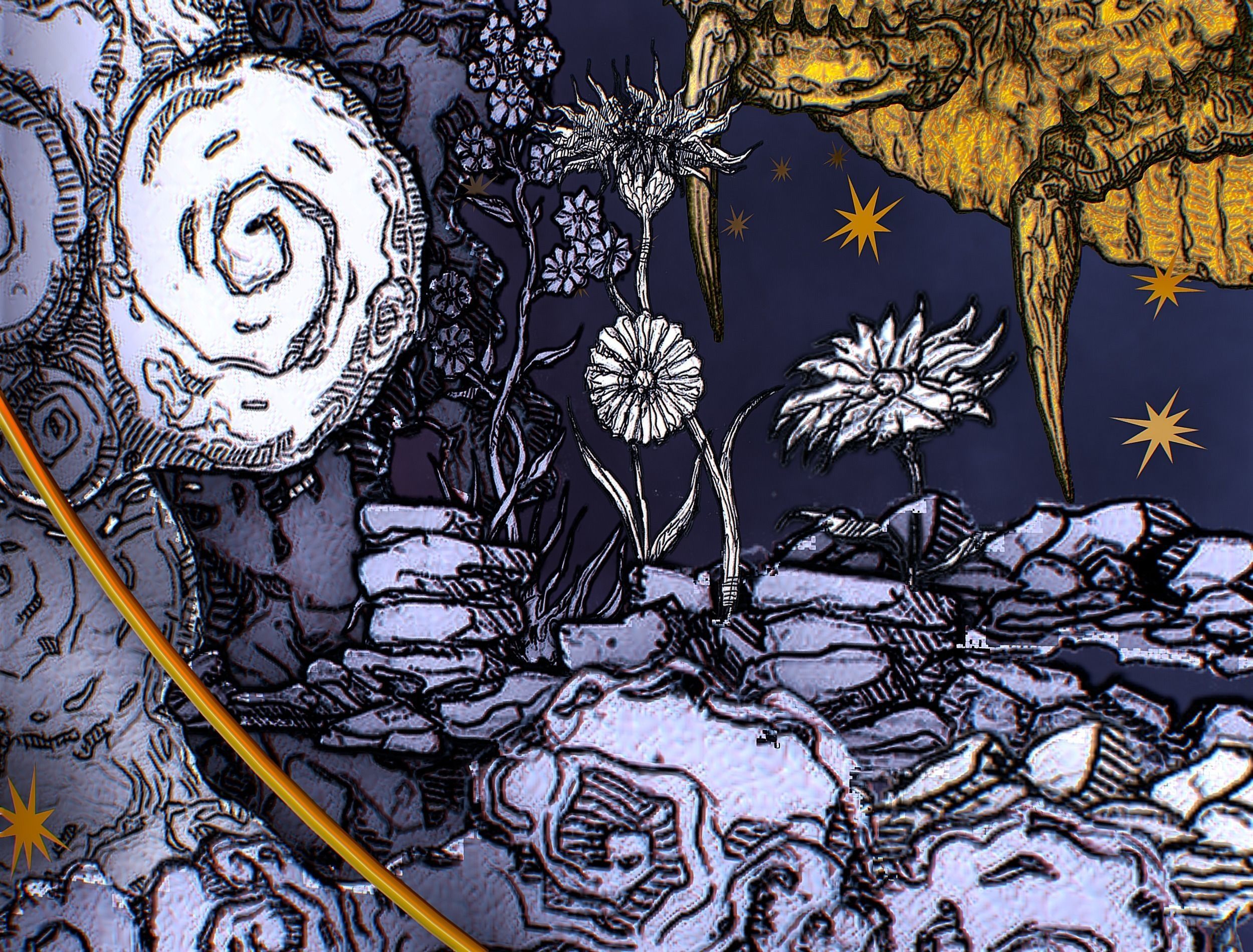 Parallax Constellation Zodiac Sign Scorpio Astronomical Low-poly 3D model_35