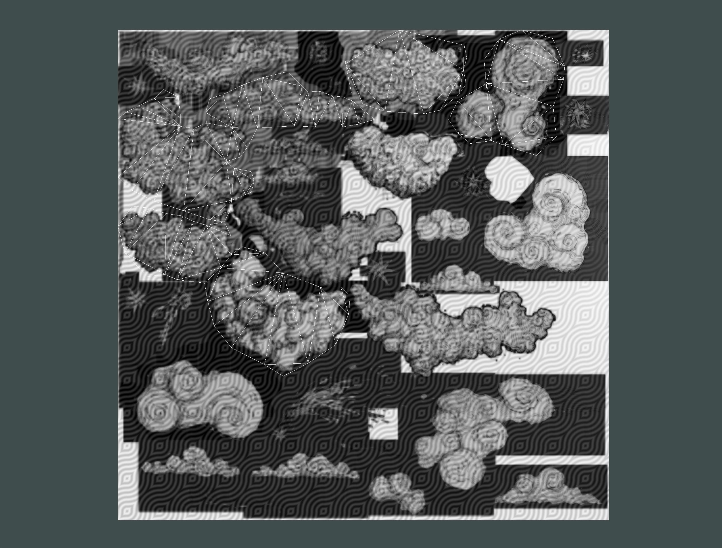 Parallax Constellation Zodiac Sign Scorpio Astronomical Low-poly 3D model_47