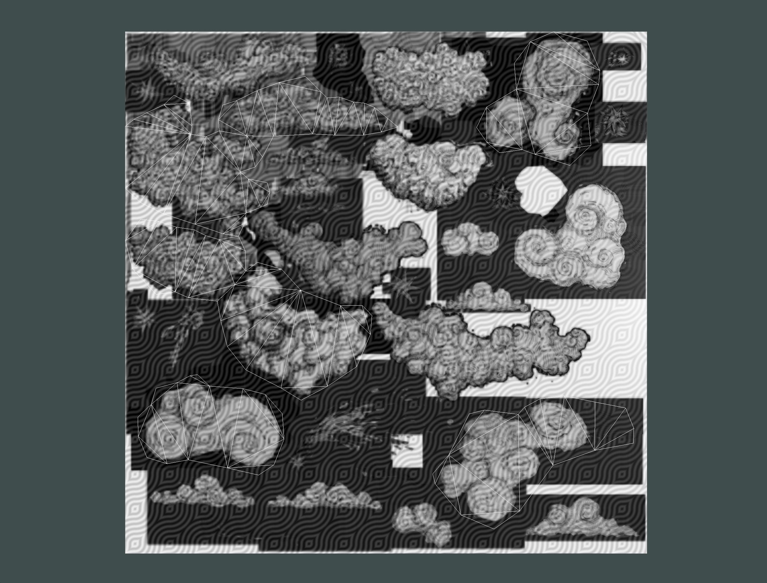 Parallax Constellation Zodiac Sign Scorpio Astronomical Low-poly 3D model_45