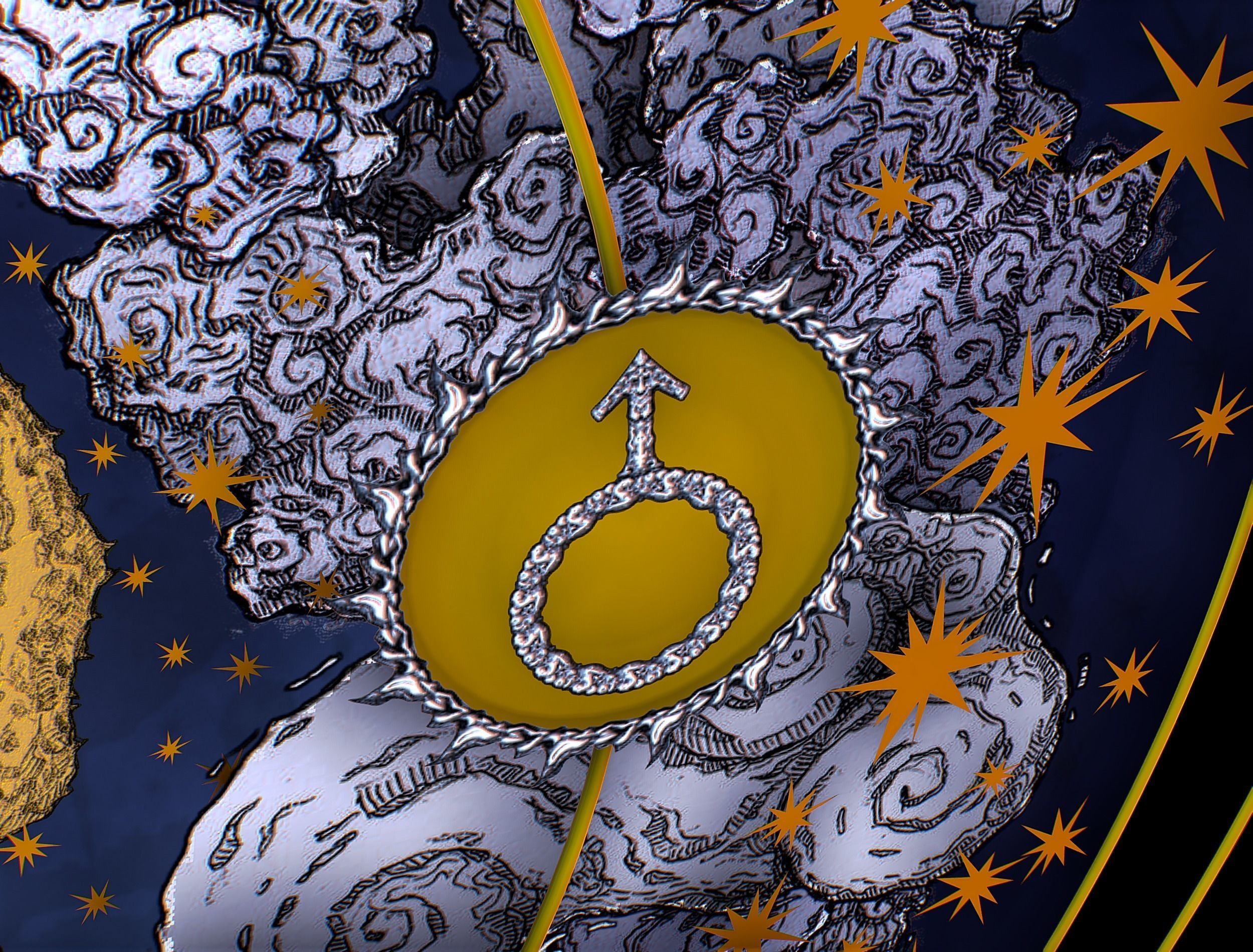 Parallax Constellation Zodiac Sign Scorpio Astronomical Low-poly 3D model_33