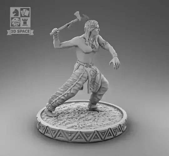 Warrior 3D print model