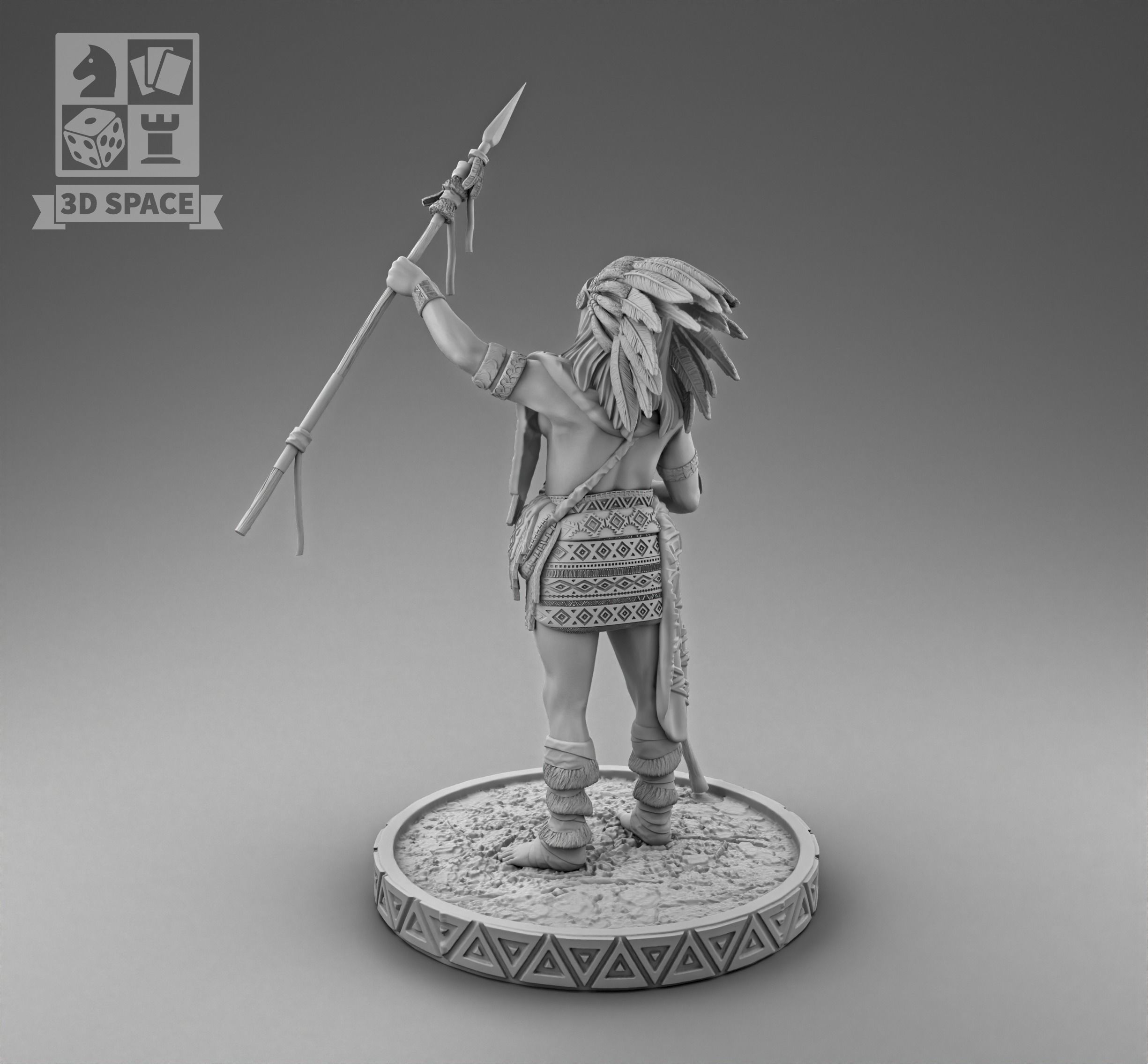 The Chief 3D print model_2