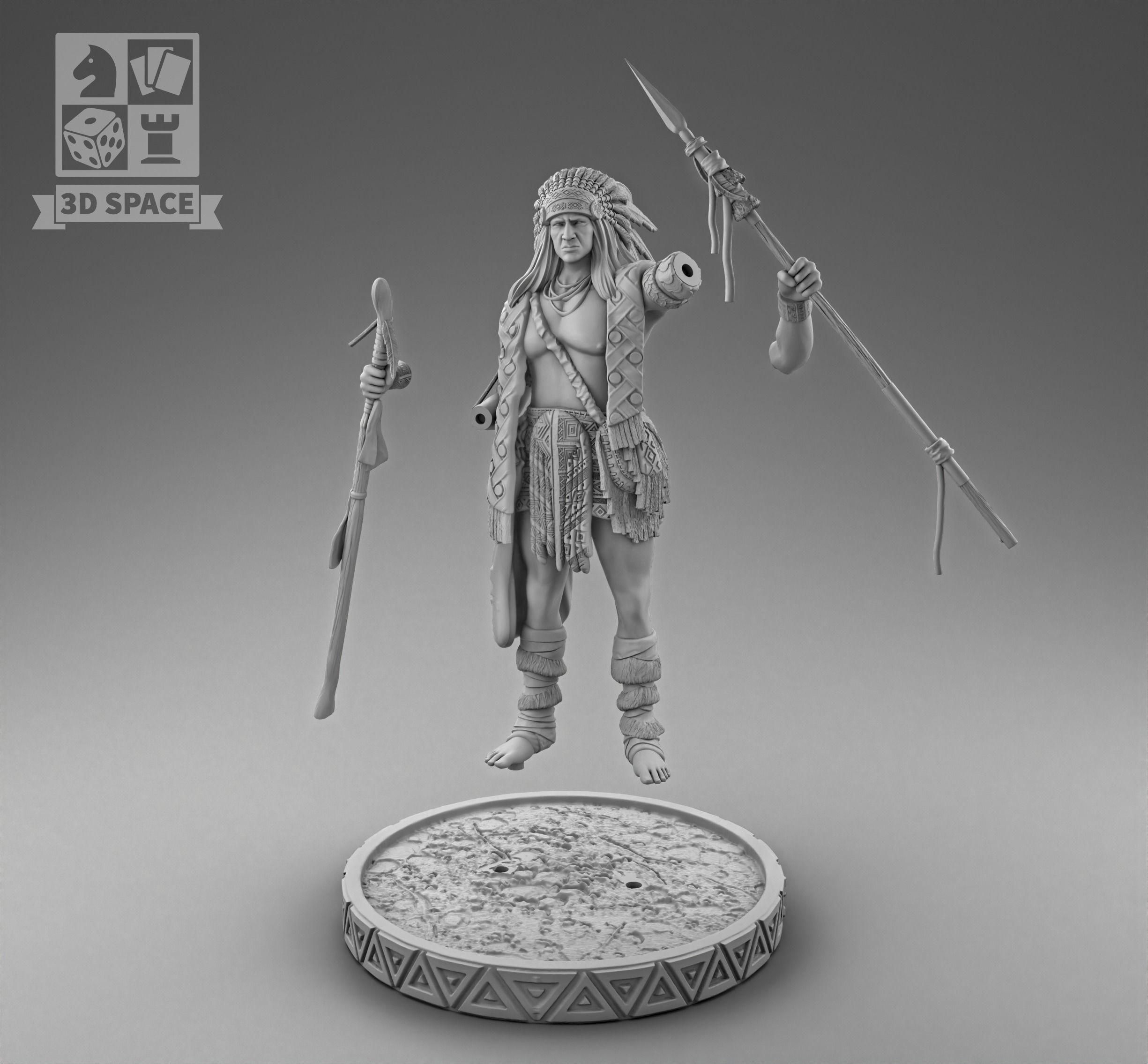 The Chief 3D print model_3