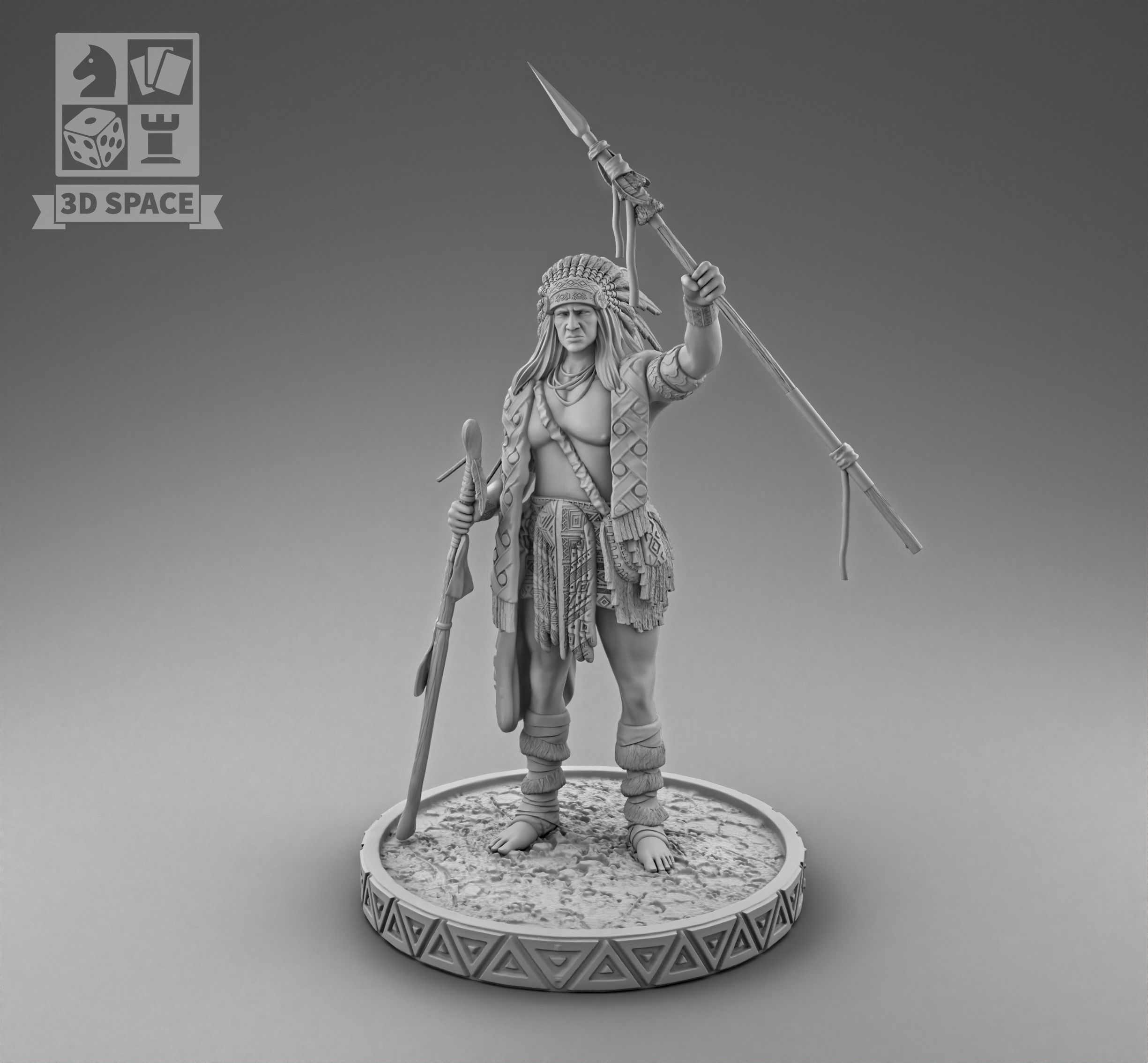 The Chief 3D print model_1