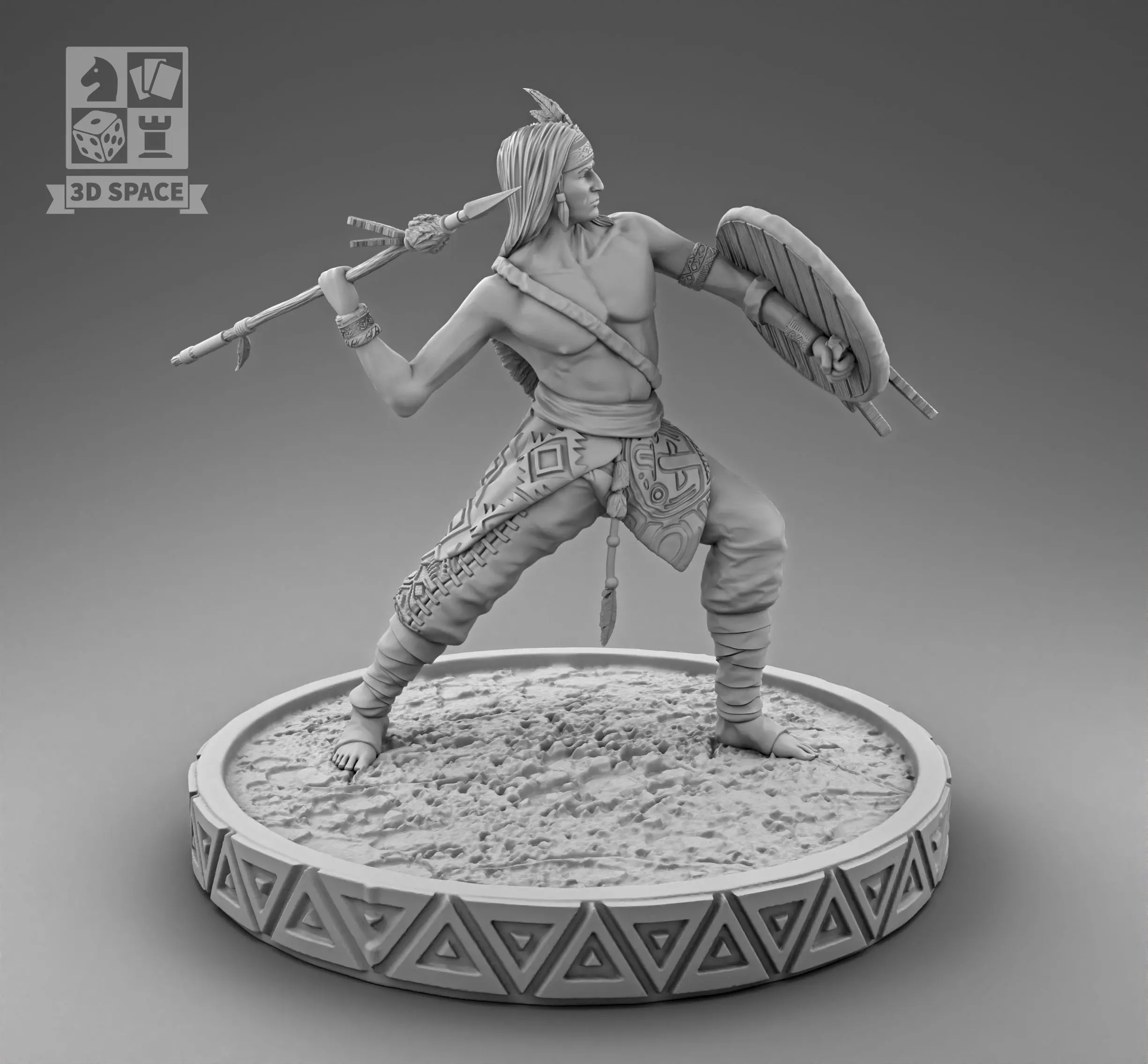 Javelin Thrower 3D print model_0