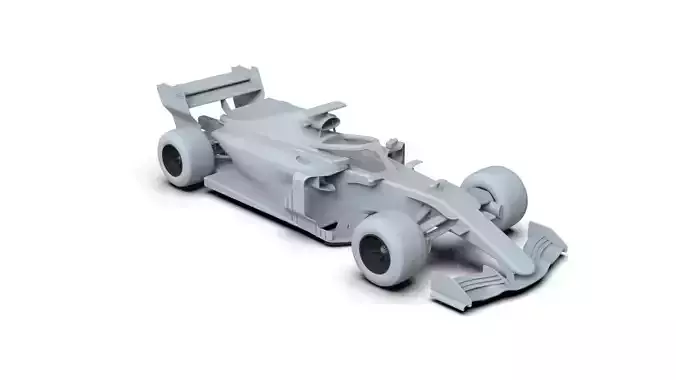 Mercedes AMG f1 w09 Performance  3D print model