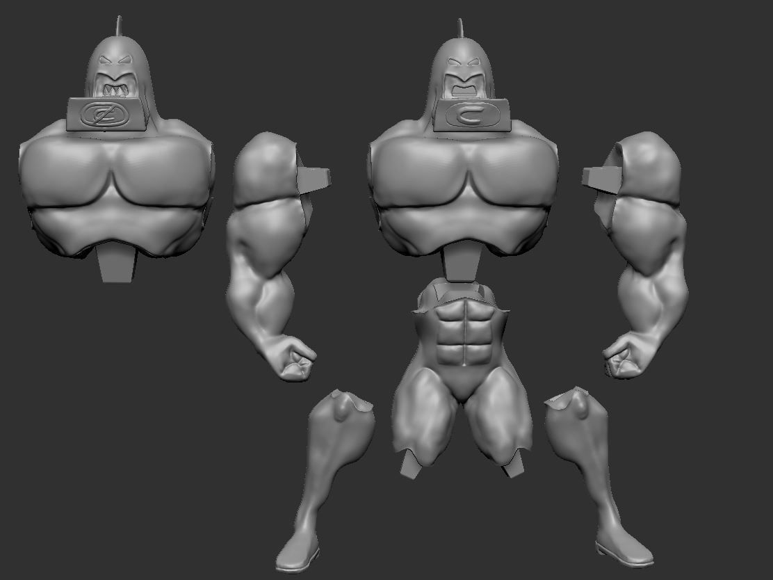 The Crimson Chin from the fairly oddparents 3D print model_4