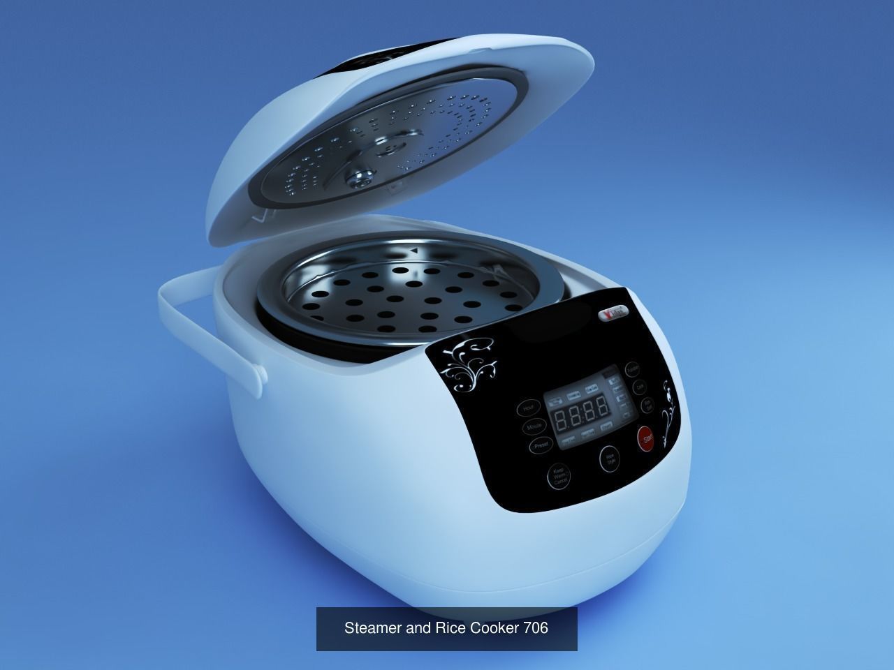Kitchen appliances 3D Model Collection_6