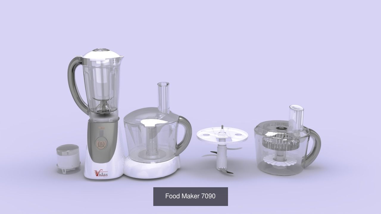 Kitchen appliances 3D Model Collection_18