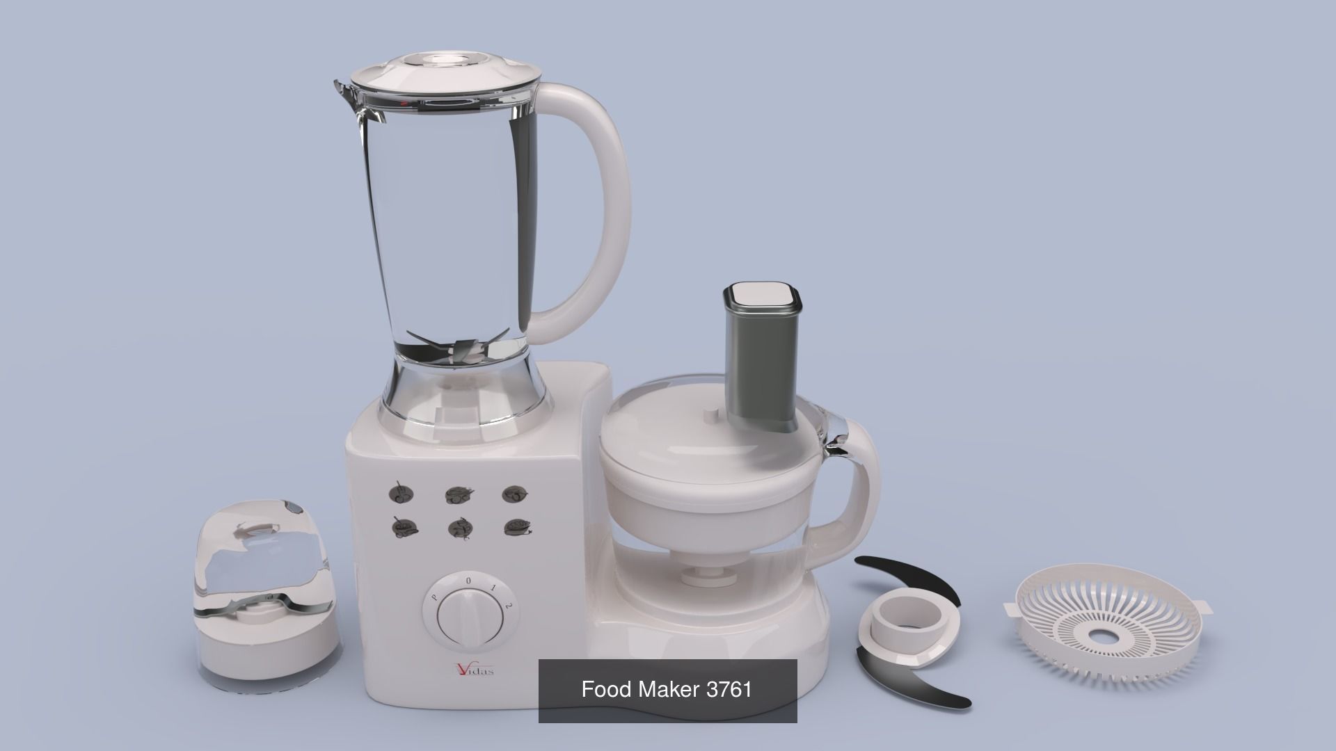 Kitchen appliances 3D Model Collection_21