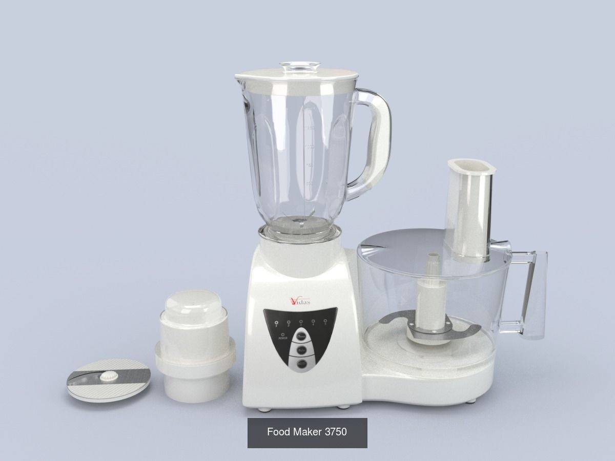 Kitchen appliances 3D Model Collection_22